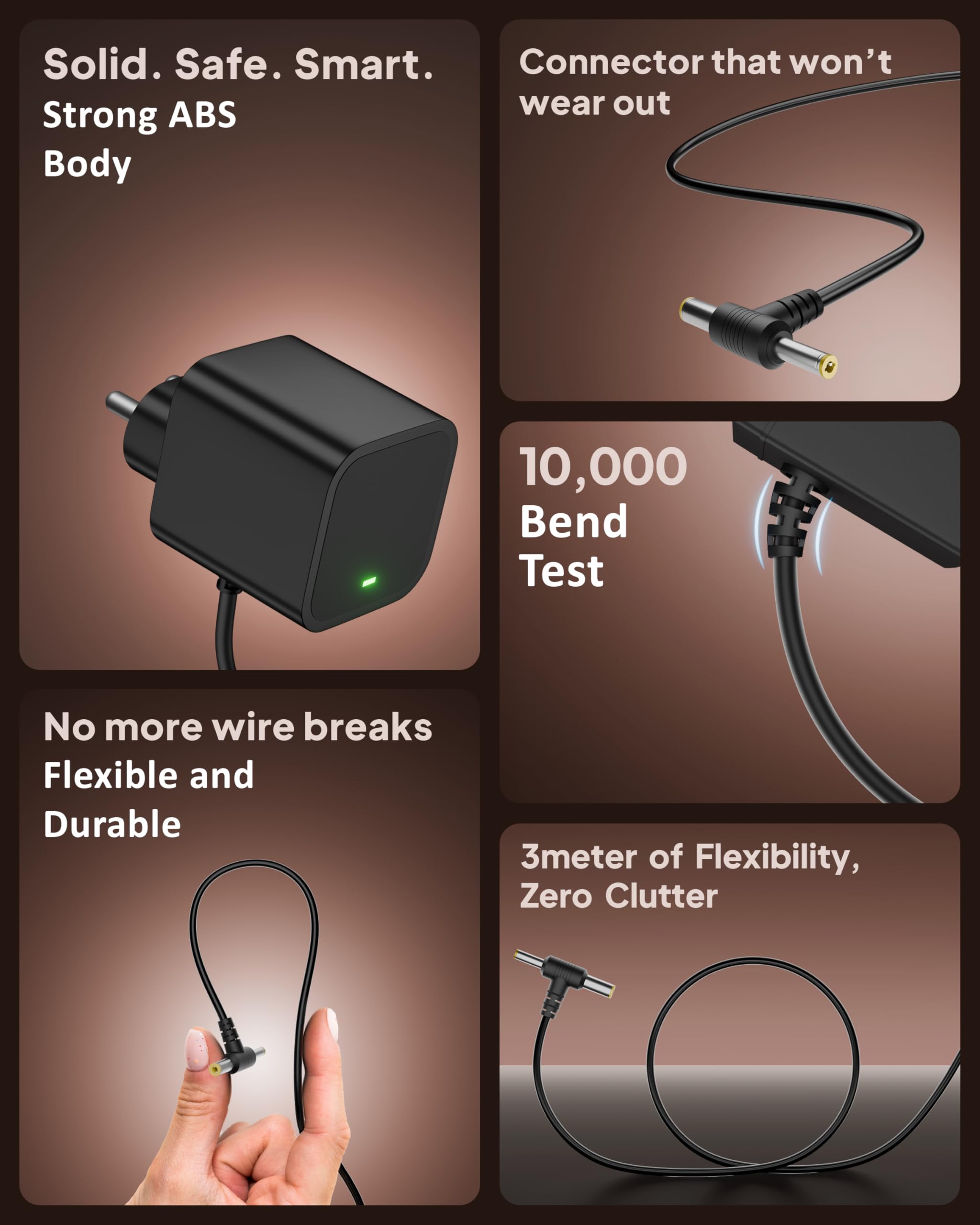Amazon.in: Official brand Page: BP Machine Power Adaptor