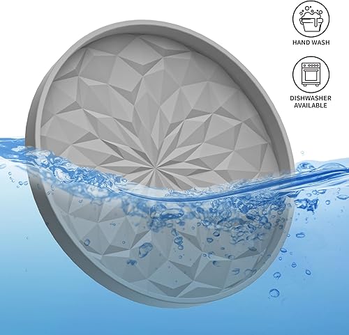 Miniatura 7 de ME.FAN Posavasos de silicona para automóvil, 2.75 pulgadas, universales, antideslizantes, empotrados, para el interior del automóvil, 4 unidades,