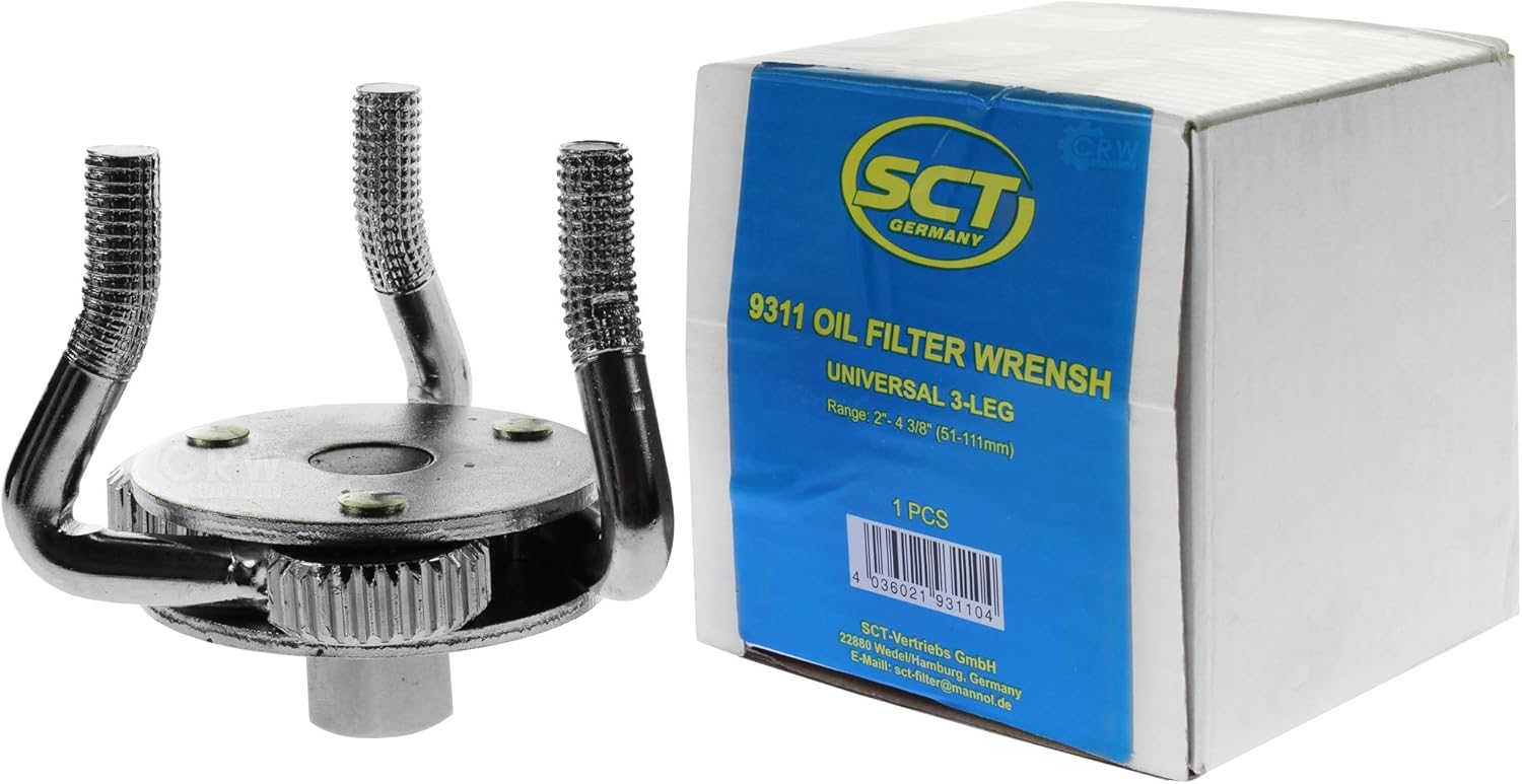 SCT 9311 Universal 3 Leg Oil Filter Wrench