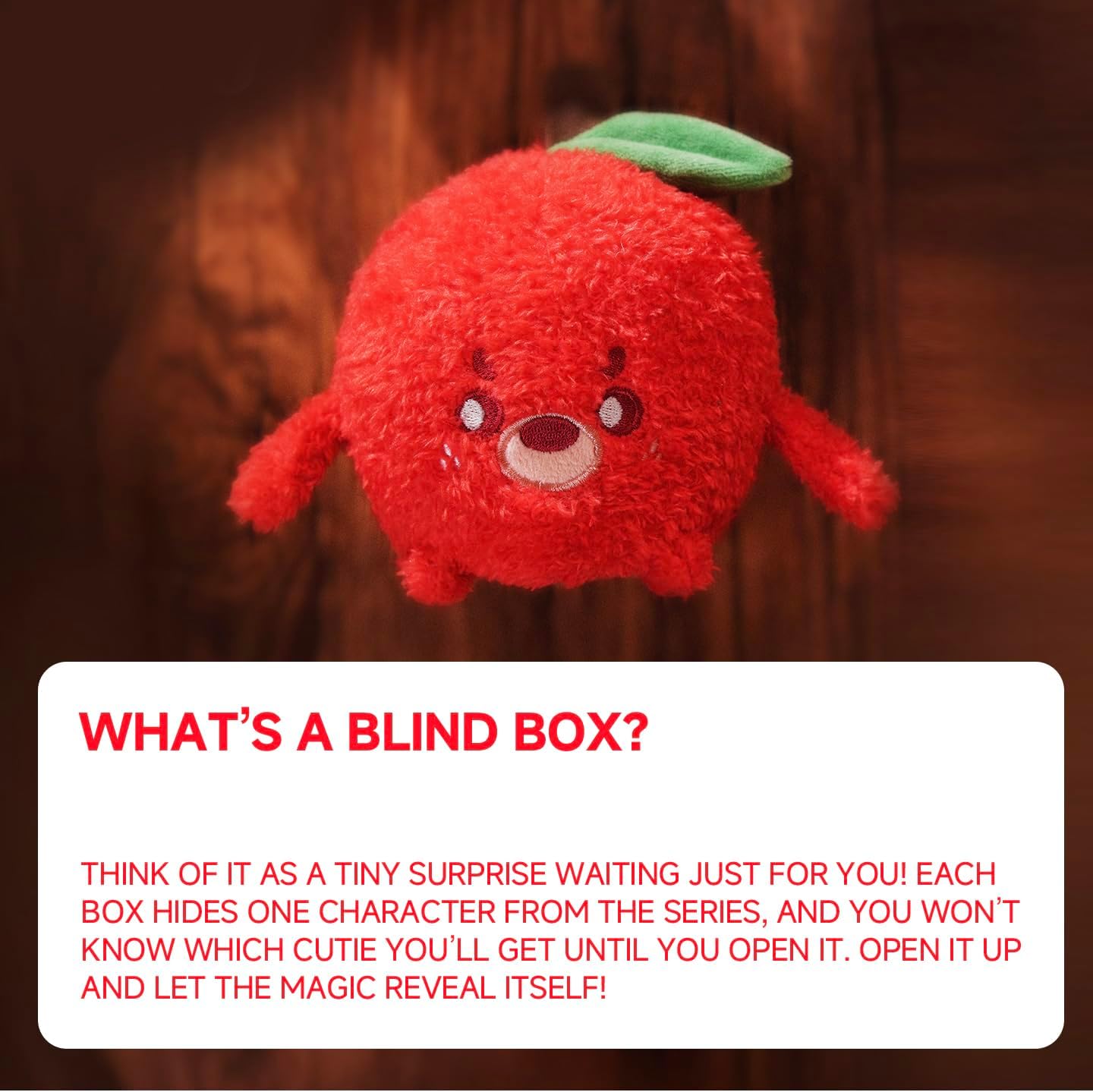 OHKU JUICYPALS Collective Series Plush Blind Box Random Design Action Figures Collectible Toys Home Decorations Holiday Birthday Gifts (Whole Set)