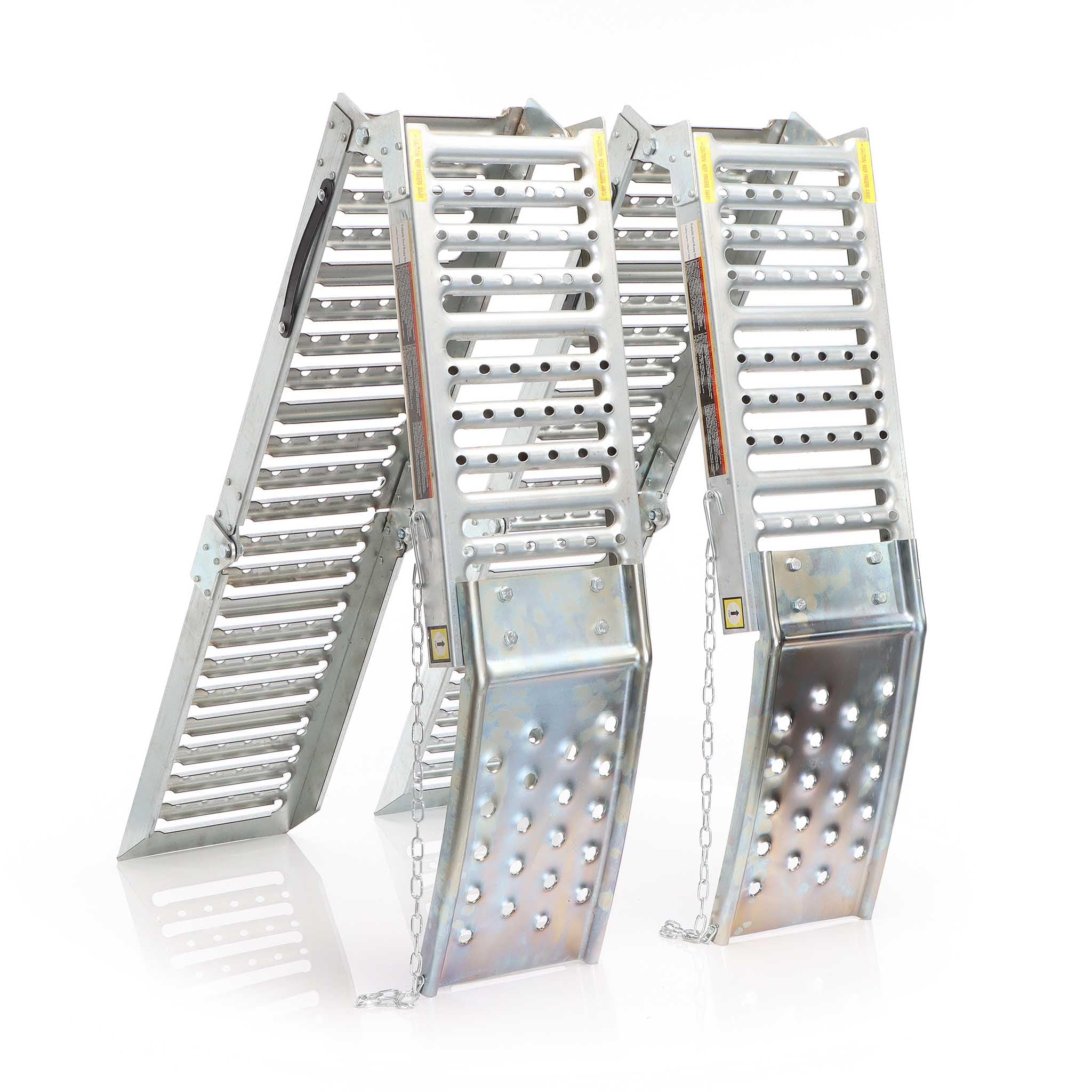 XPOtool Rampas de Acceso 200 cm 800 kg Acero Plegables para ATV Quad Moto