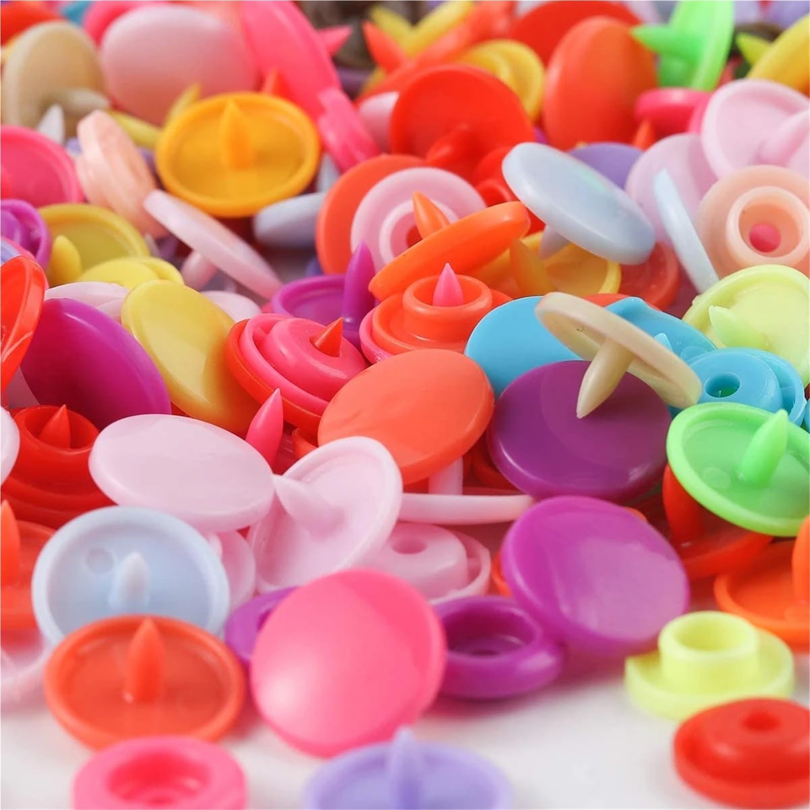 T5 plastikowe zatrzaski zestaw 12mm wielokolorowe żywiczne okrągłe do szycia odzieży tkanina DIY Making