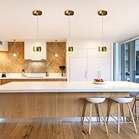 Vista 8 de Modernas lámparas colgantes LED regulables, iluminación colgante mini para isla de cocina, comedor, dormitorio, bar, lámparas colgantes de techo