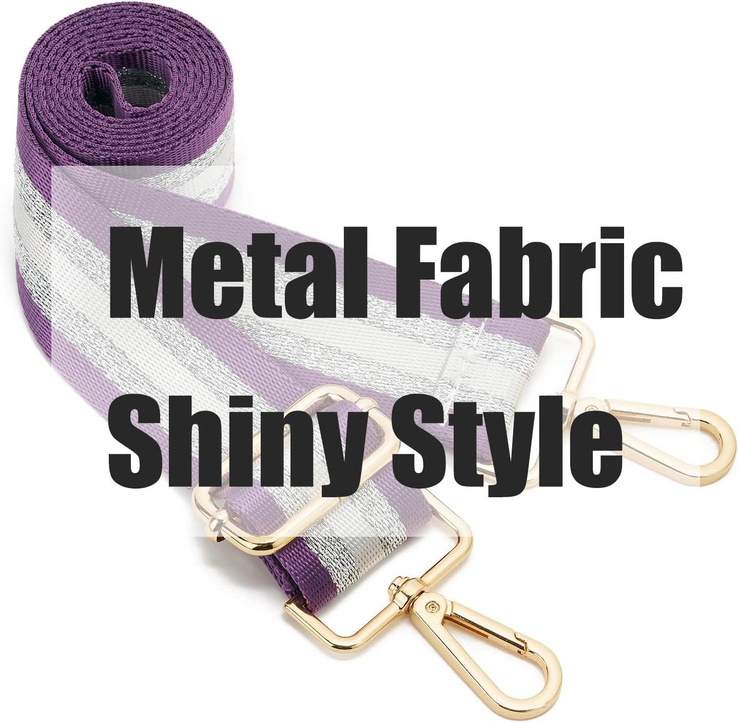 ZOOEASS Wide Shoulder Strap Adjustable Replacement Belt Crossbody Canvas Bag Handbag - Image 2