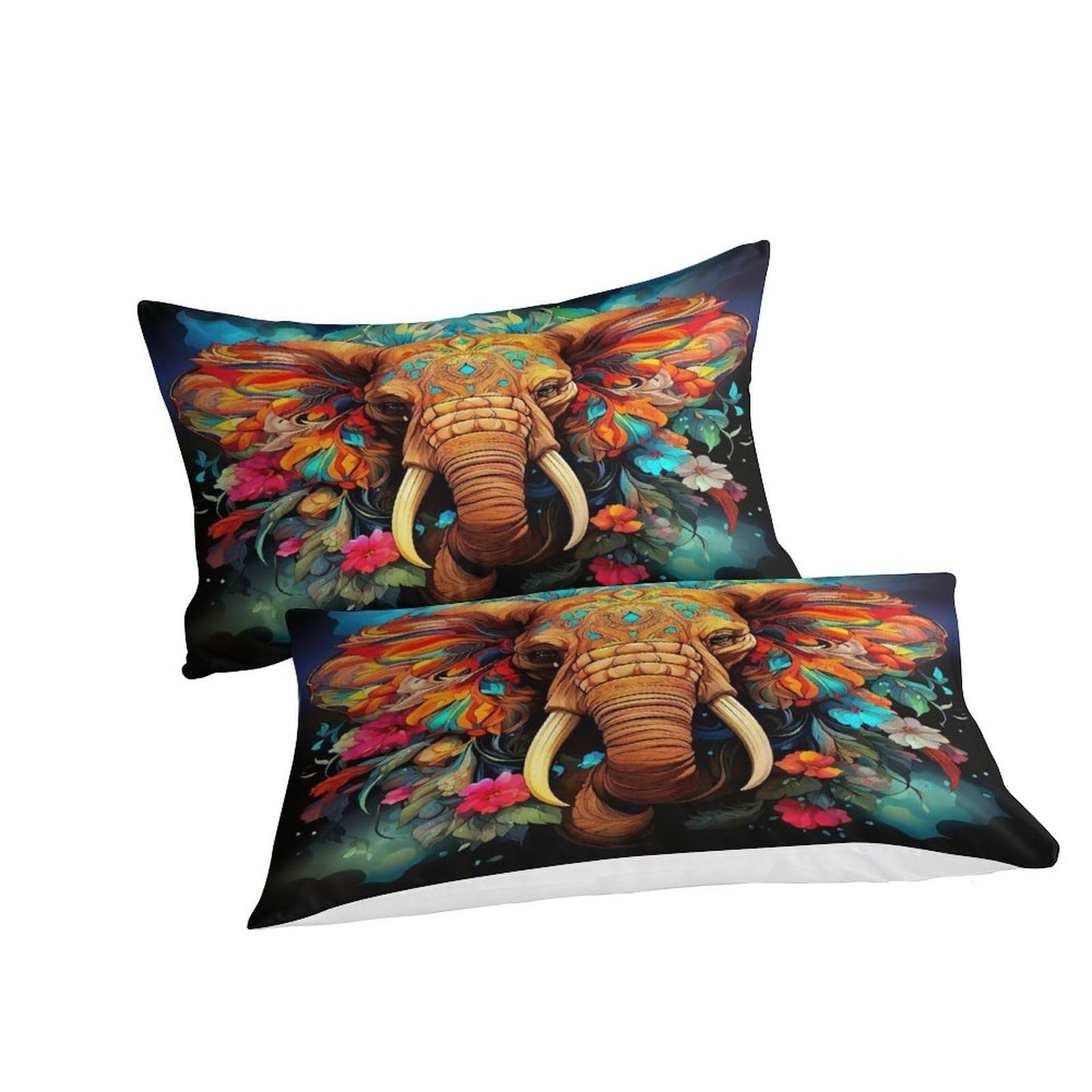 Housse de couette éléphant 3D grand format pour transformer la chambre des enfants et ados