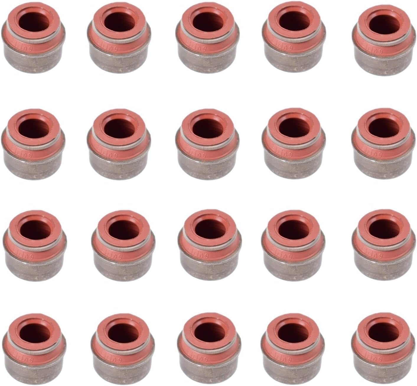 Replacement Set of 20 Engine Valve Stem Oil Seals For Audi 90 Quattro S4 VW Touareg for Volkswagen