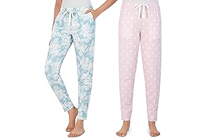 Womens 2 Pack Super Soft Sleep Joggers