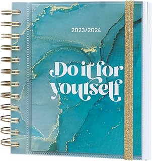 Grupo Erik Glitter Diary 2023-2024 | Back To School 11 Months Academic Diary Day To Page | August 2023 - June 2024 | Mid Year Diary 2023-2024 With Stickers | Cute Gifts | Cute Stationery