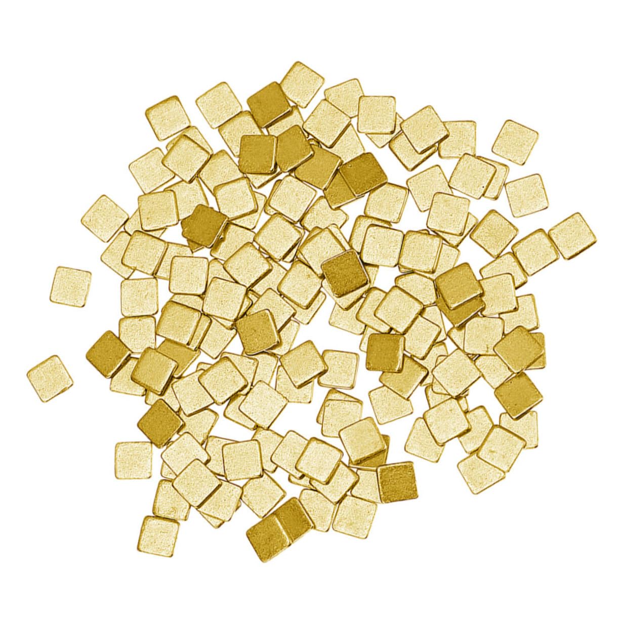 PRETYZOOM 300pcs Gold Plated Jewelry Soldering Chips for Jewelry Making Repair Electronics Soldering Block Included