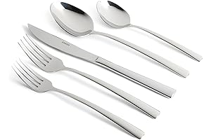 Basics with Babish 20-Piece Stainless Steel Flatware Set