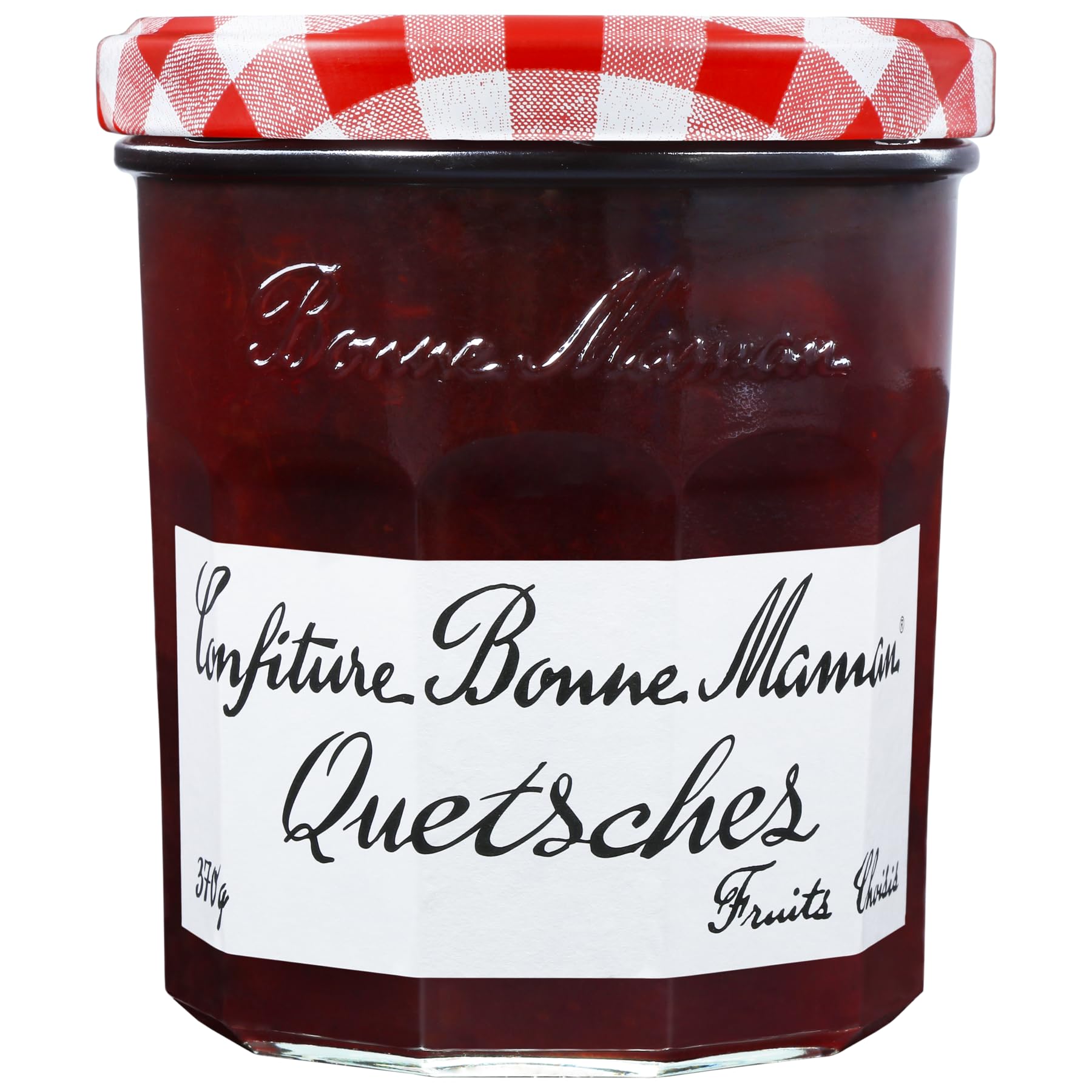 Confiture de Quetsches Bonne Maman 370g - Saveur Intense et Fruits de Haute Qualité