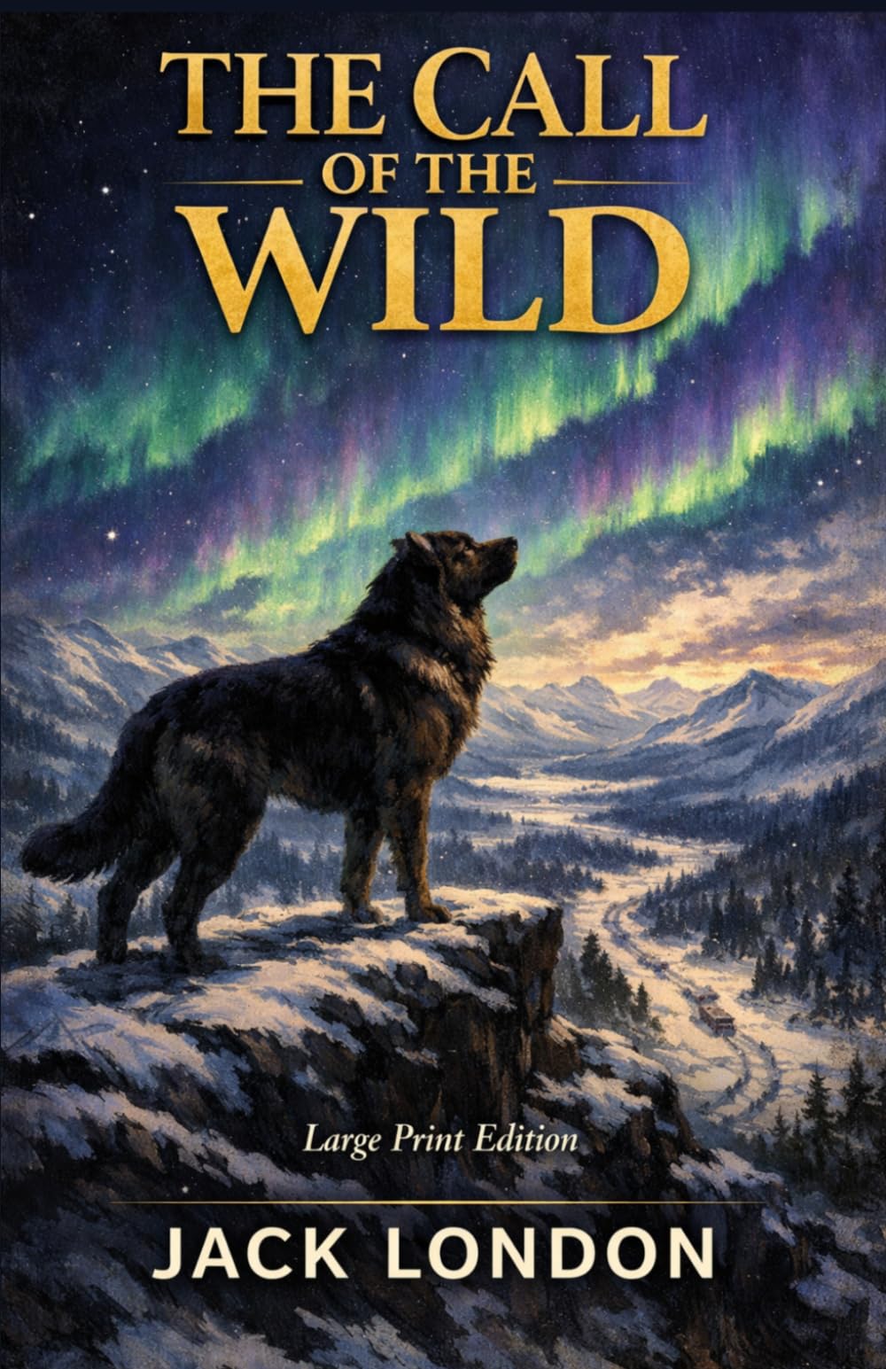 THE CALL OF THE WILD: Large Print Edition