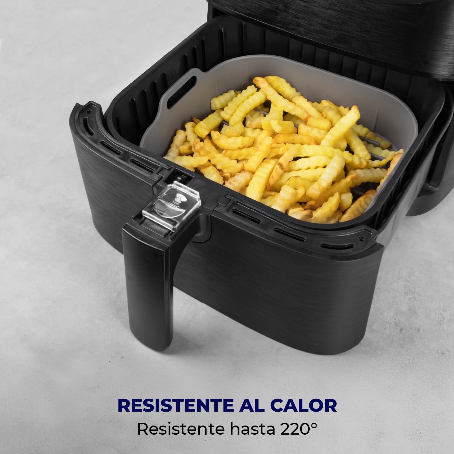 Accesorios Freidora de Aire – 19 piezas – Apto para freidora de aire XL y XXL, Philips, Cosori 5.5L, Ninja, Cecotec, Princess – Incluye molde de silicona y libro de recetas electrónico