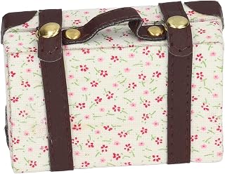 Minibagagem para Casa de Bonecas Em Escala 1:6 Linda Bolsa de Viagem Pequena para Casa de Bonecas para Decoração de Casa de Bonecas para Acessórios de Boneca