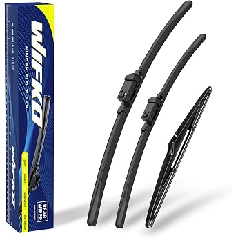 Windscreen Wipers Compatible with Opel Corsa F 2020-2025 Front and Rear Wiper Blades Set Windscreen Wiper and Rear Windscreen Wiper Car Windscreen Wiper Accessories