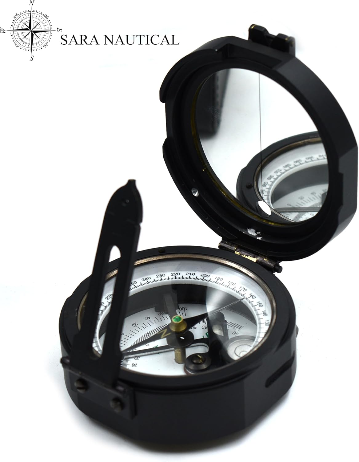 Scout Compass (0–360°) – Professional Survey & Navigation Tool, 2026 Graduation Gifts for Him, College, High School, Birthday Gift Idea for Son, Boys, Daughter, Inspirational, Motivational Present