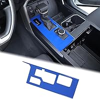 Vista 23 de Aunginsy Marco para panel de cambio de marchas con caja de almacenamiento Compatible con Toyota Tundra/Sequoia 2022-2024 2025 Protector contra