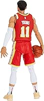 Vista 2 de Alineación inicial Trae Young (Atlanta Hawks) Hasbro Figura de acción de la serie NBA 1