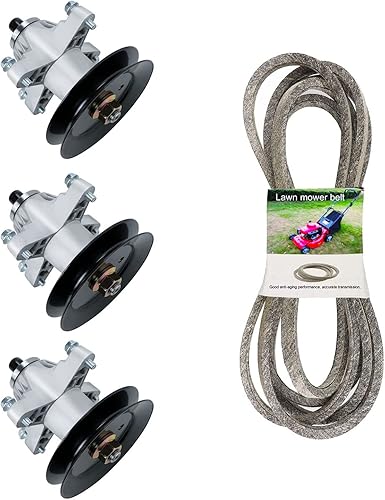 Kit de correa de husillo de cubierta de cortacésped para Cub Cadet SLT 1554 SLTX 1054 MTD 618-04126 618-04126A 918-014126 918-04125 918-04125B