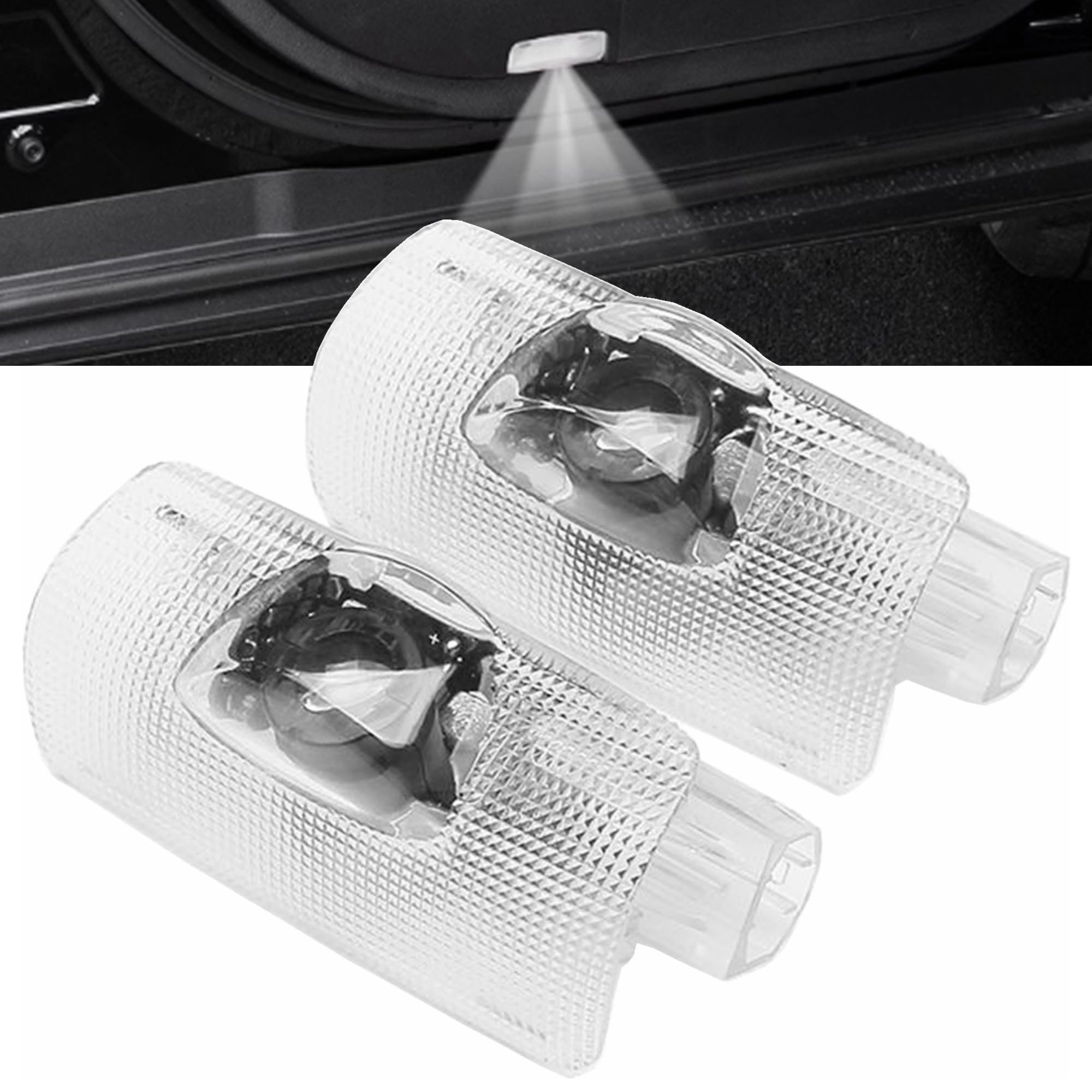 Amazon.com: Yankok Courtesy Door Lights Compatible with Tundra