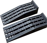 Vista 2 de Ironton Juego de Rampas para Auto de Polímero con Capacidad de 12,000 Lb. GVW - Par