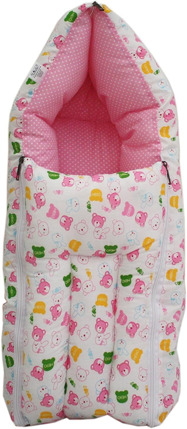 First Kids Step Sleeping Bag Cum Bedding Set (Multicolor)