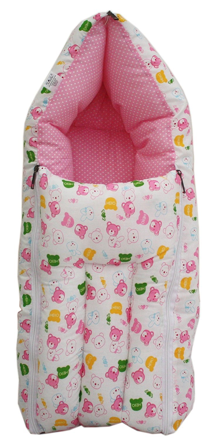 First Kids Step Sleeping Bag Cum Bedding Set (Multicolor)