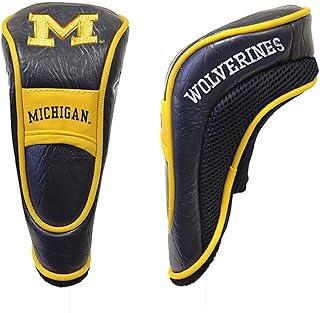 Team Golf NCAA Hybrid Golf Club Headcover, Hook-and-Loop Closure, Velour lined for Extra Club Protection