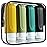 Mrsdry Travel Bottles for Toiletries, Tsa Approved 3oz Travel Size Containers BPA Free Leak Proof Refillable Liquid Silicone Squeezable Travel Accessories for Shampoo Conditioner Lotion (4 Pack)
