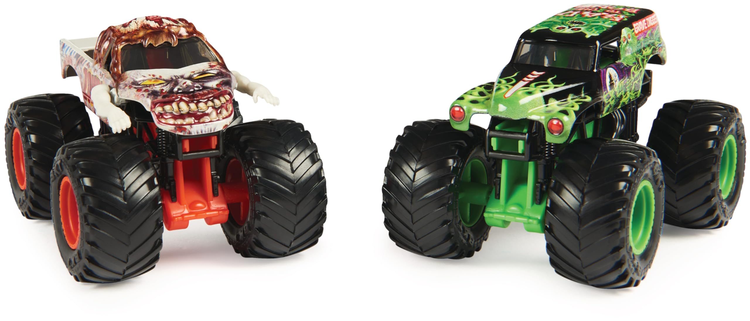 Monster Jam, camiones monstruo de metal Dragon vs. Sparkle Smash oficiales, escala 1:64, juguetes para niños a partir de 3 años — view 5