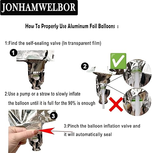 Miniatura 5 de Globos de 16 números plateados gigantes, gigantes, grandes números 16, globos de Mylar de aluminio para dulces suministros de fiesta de cumpleaños
