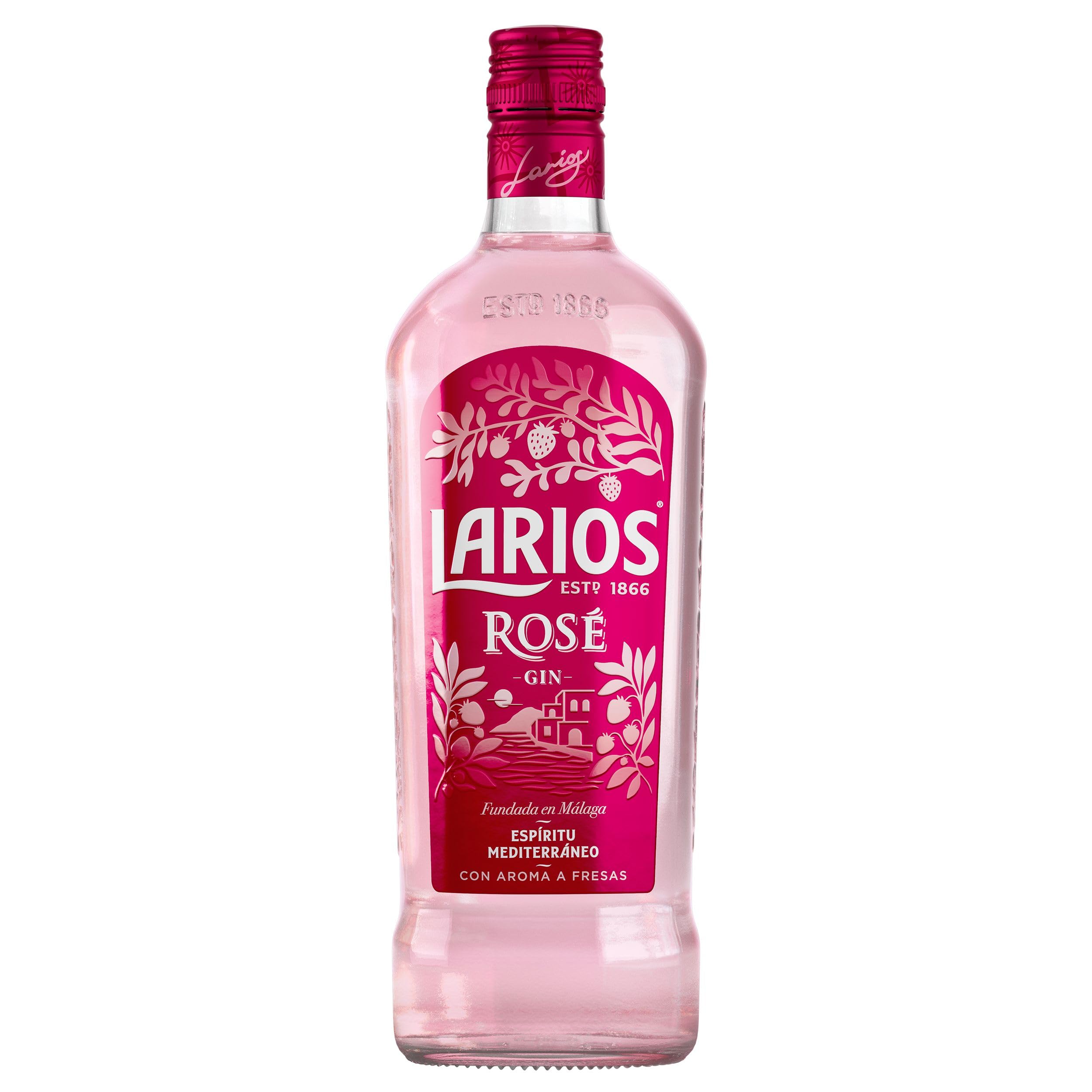 Larios Rosé Ginebra Premium Mediterránea 70cl