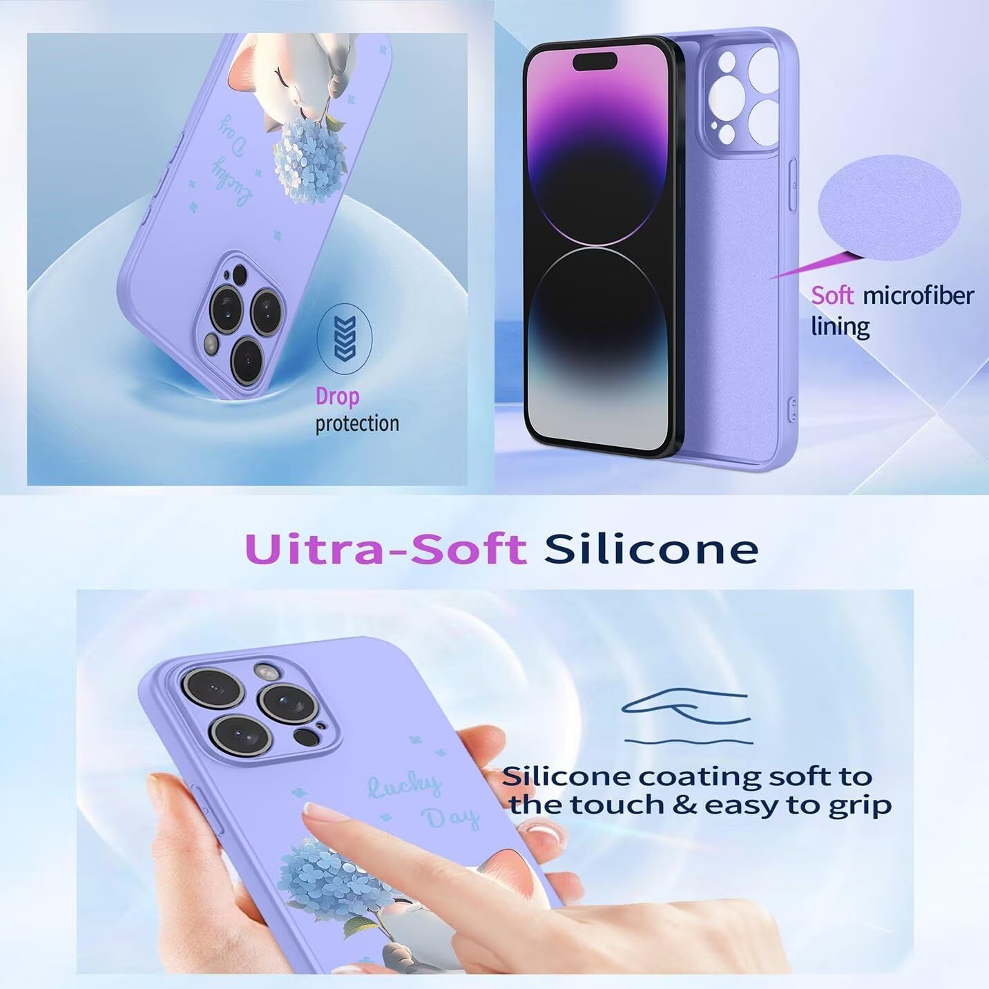 BORYA Hülle Für Honor Magic7 Pro – Militärschutz, Magnetischer Ring-Ständer, TPU+PC, Stoßfest, In Blau