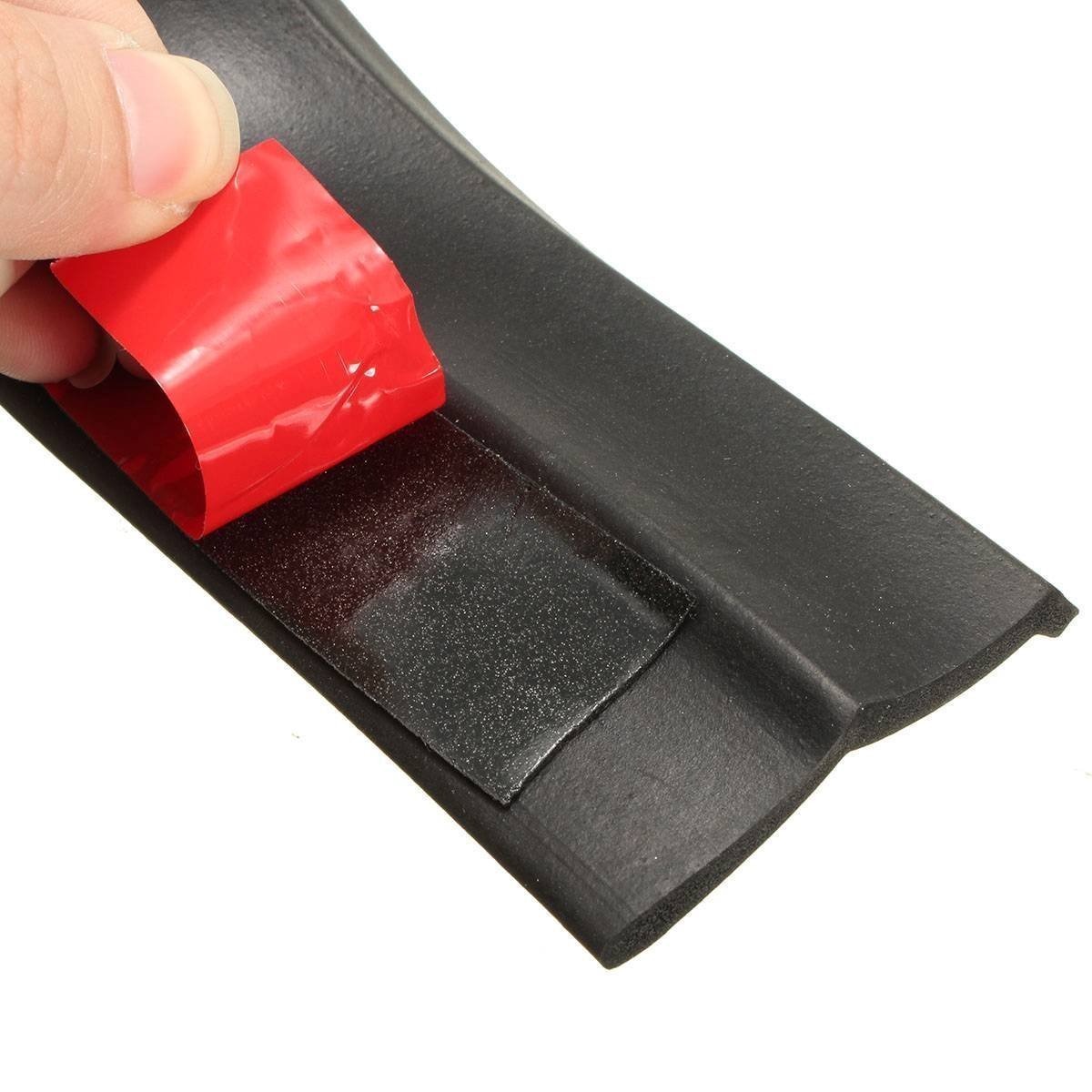 1 Rollo Tira Delantera Anti-colisión de 2.5m*60mm para Renault Clio E-Tech Hybrid Hatchback (2020-), Protector de Carrocería,Flexible Aerodinámico Ajustable Recortablec,Black