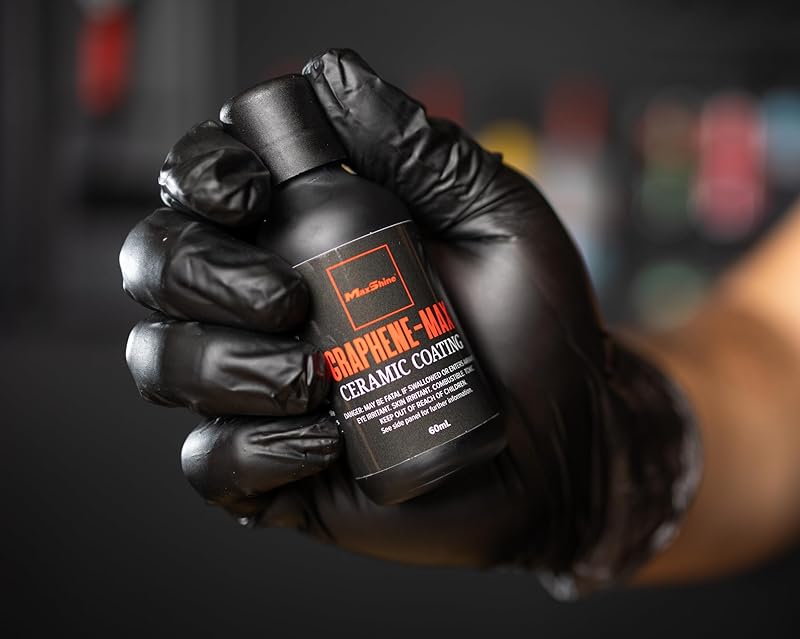 Maxshine Graphene-MAX Ceramic Coating 60mL | Universal Advanced Graphene & Ceramic Formula | Hydrophobic Car Coating with 9-Year Durability | High Gloss Finish & Professional Paint Protection