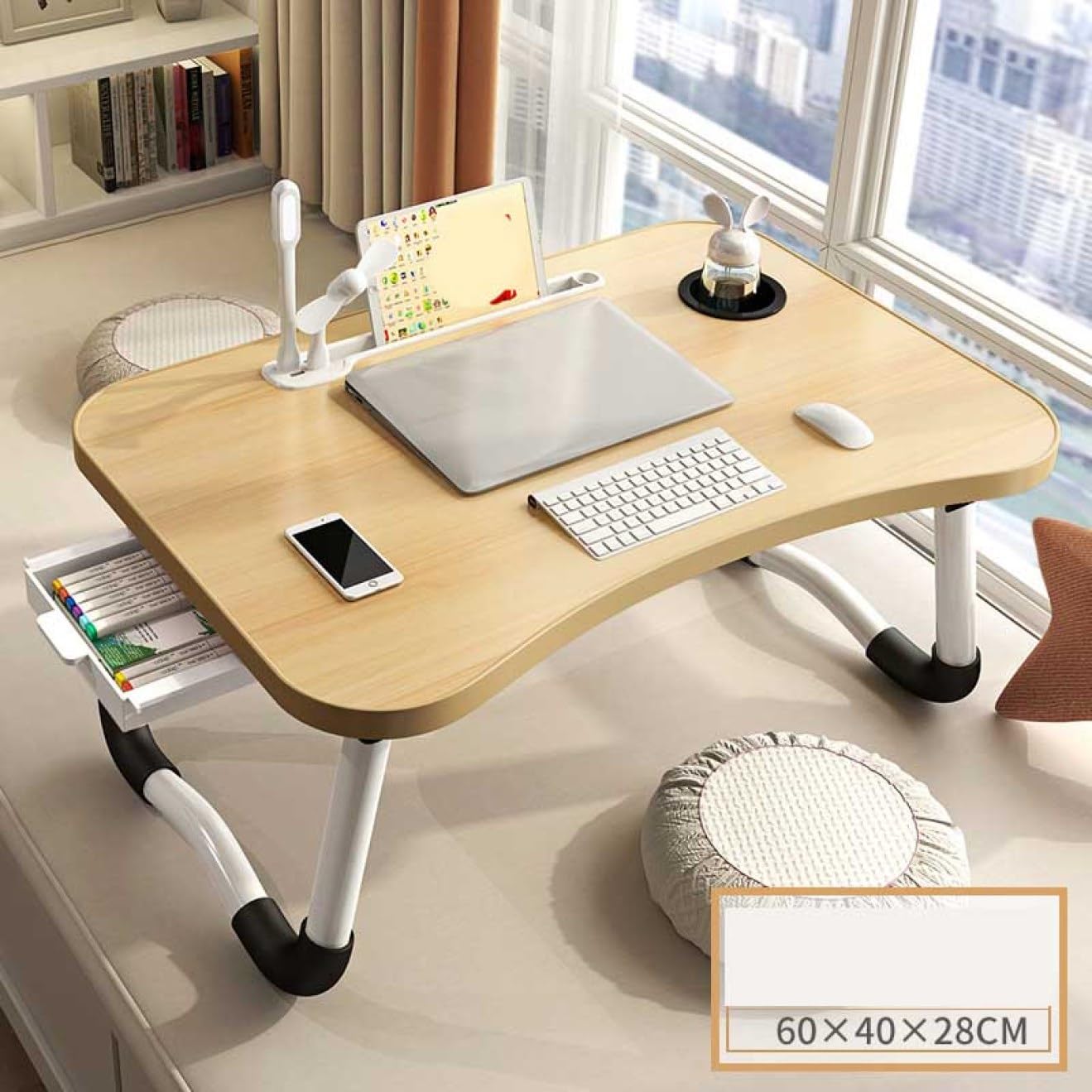 Amazon.co.jp: [dhiuebc] 折りたたみ ロー 60*40*28A テーブルパソコン
