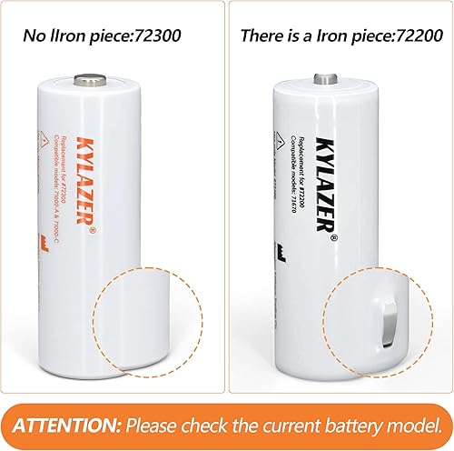 Miniatura 9 de Batería de repuesto para Welch Allyn 72200 Recargable 3.5v 800mAh Batería de níquel-cadmio