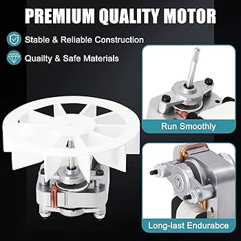 numerouno様 ZQQ Replacement Bathroom Fan Motor Assembly 120V 1.0A,for