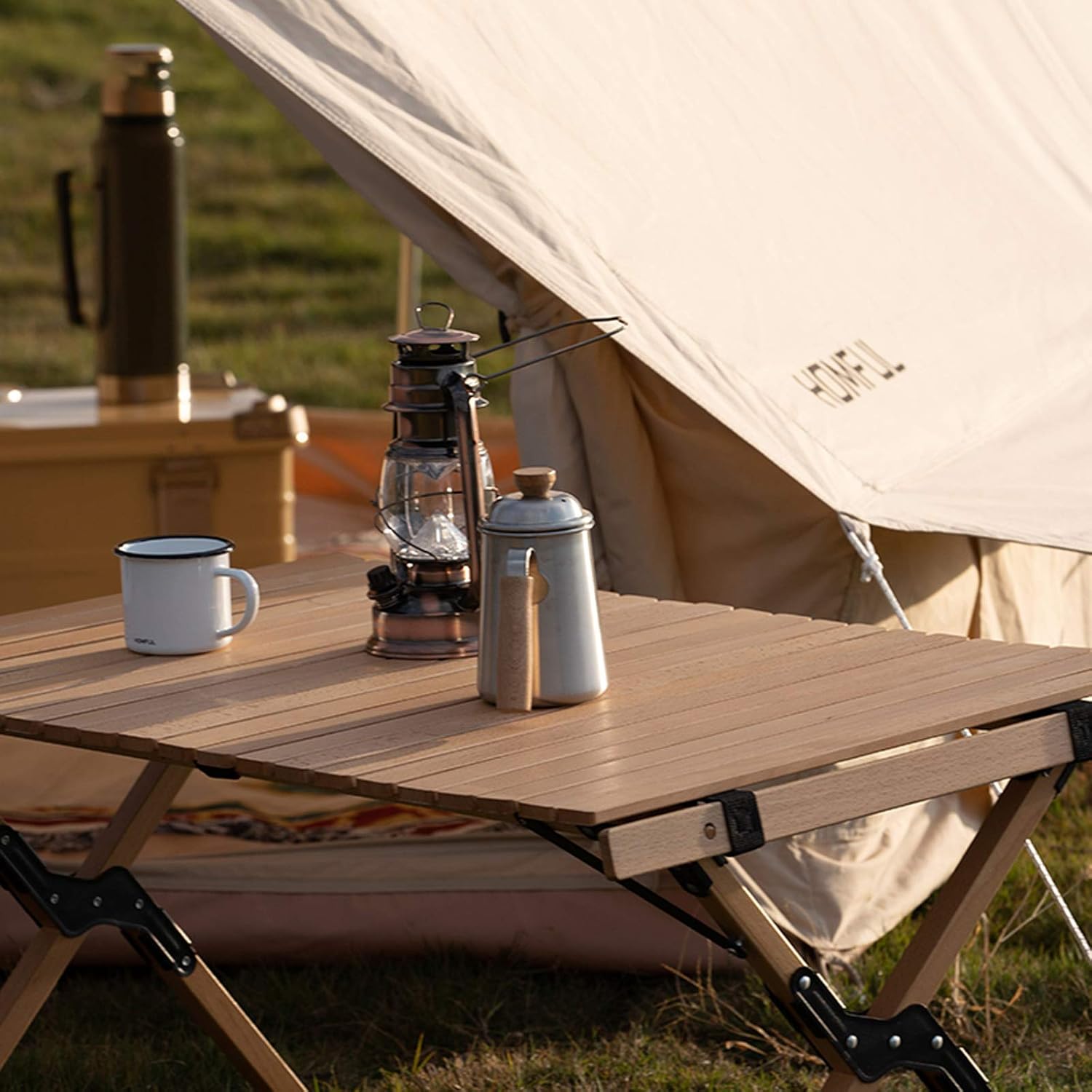 FACAI Catering Camping Table Trestle,Portable, Compact Foldable for Easy Storage,Ideal for Picnic, Garden, Patio, Catering, BBQ, Party, Market,H