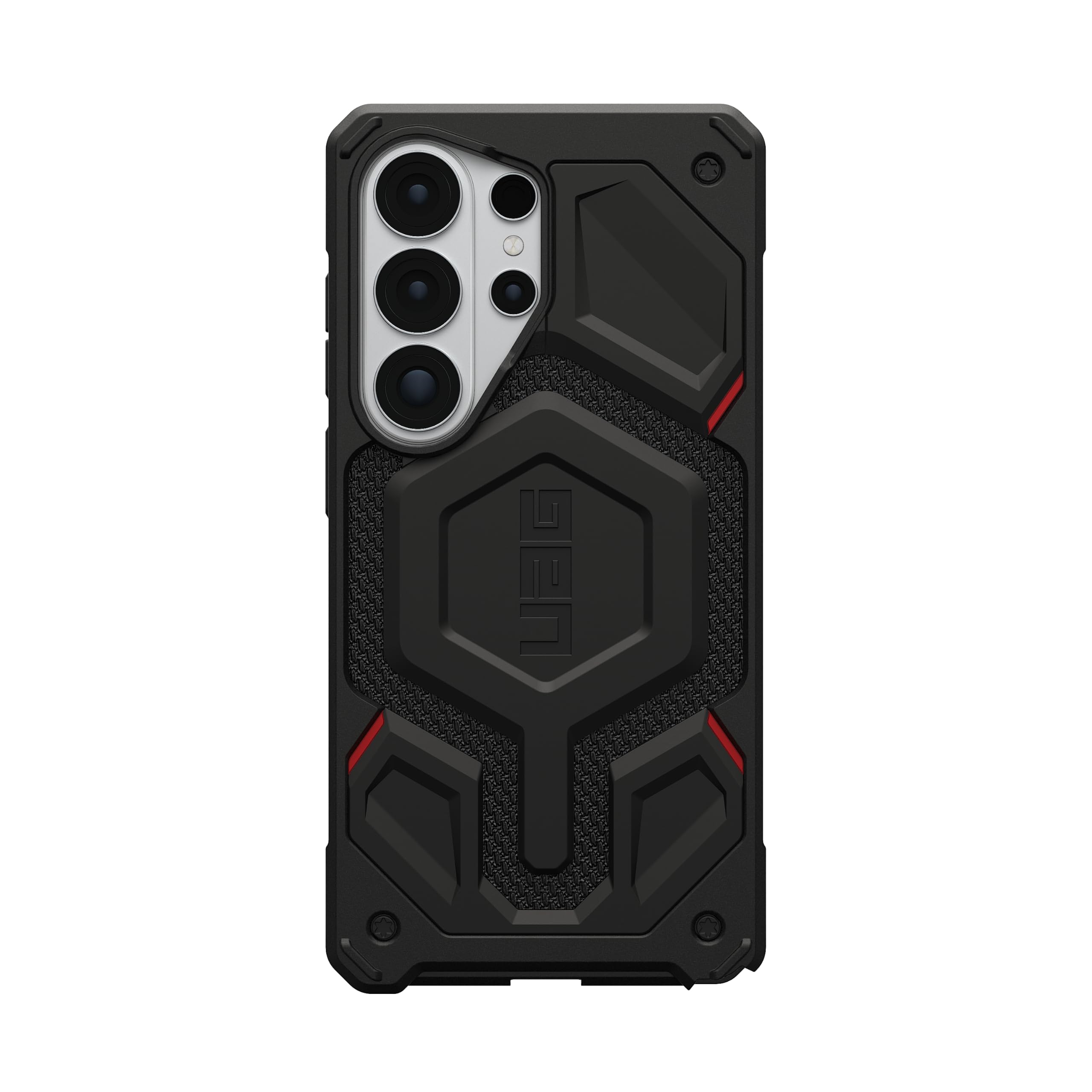 Urban Armor Gear Monarch Pro Case Samsung Galaxy S26 Ultra Custodia (Anello magnetico, Designed for Samsung certificatoe, Recharge sans fil compatible, 6m protectione) kevlar nero
