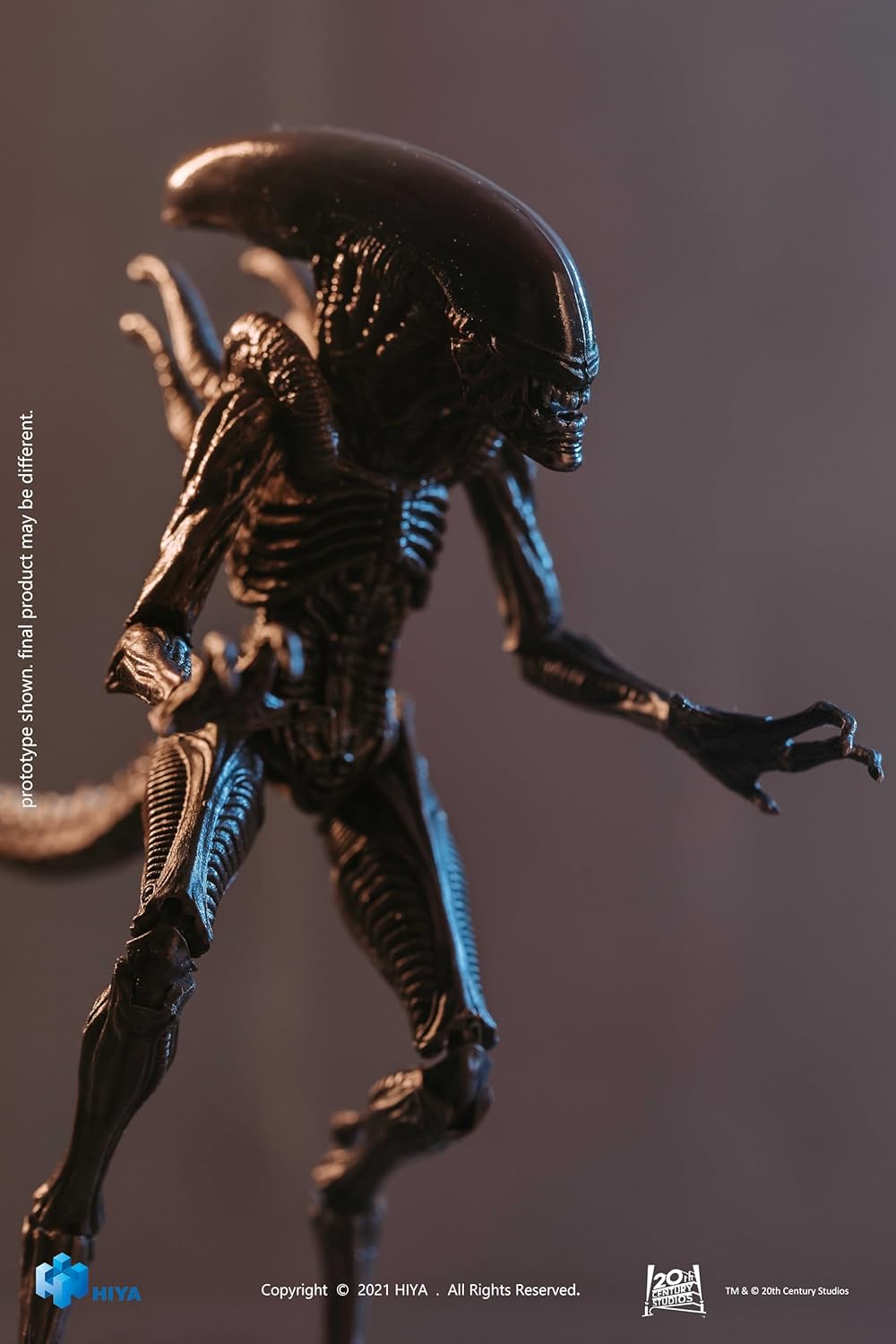Hiya Toys Exquisite Mini Series 1/18 Scale 5 Inch Alien RESSURECTION Lead Alien Warrior Action Figure