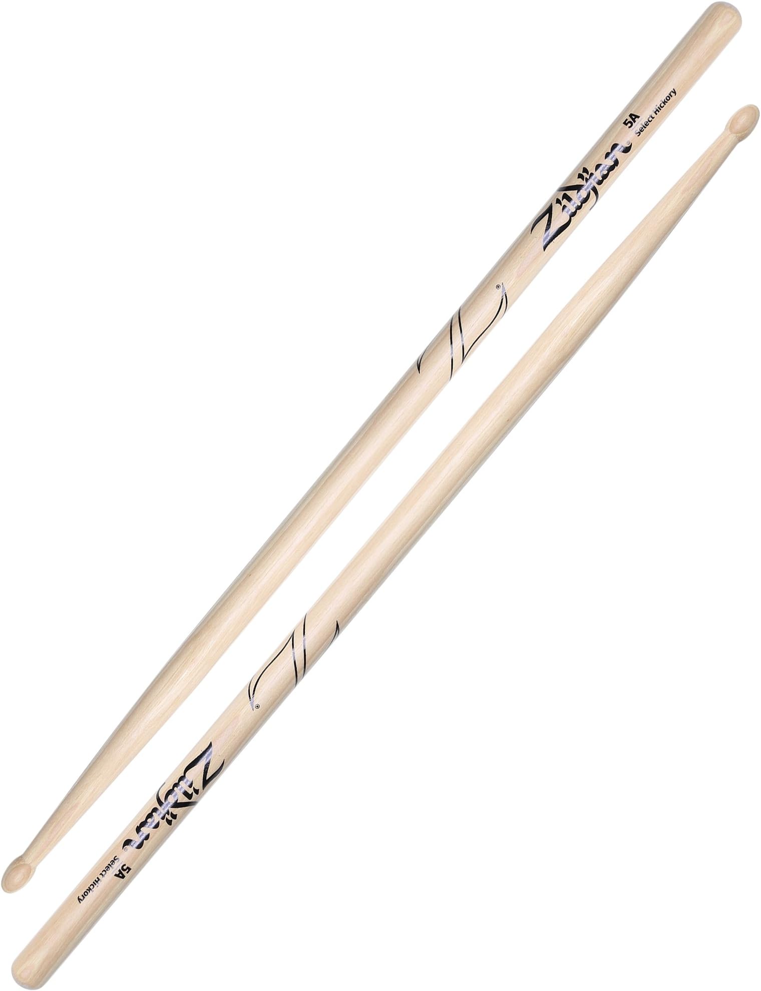 5A Hickory Drumsticks - Wood Tip
