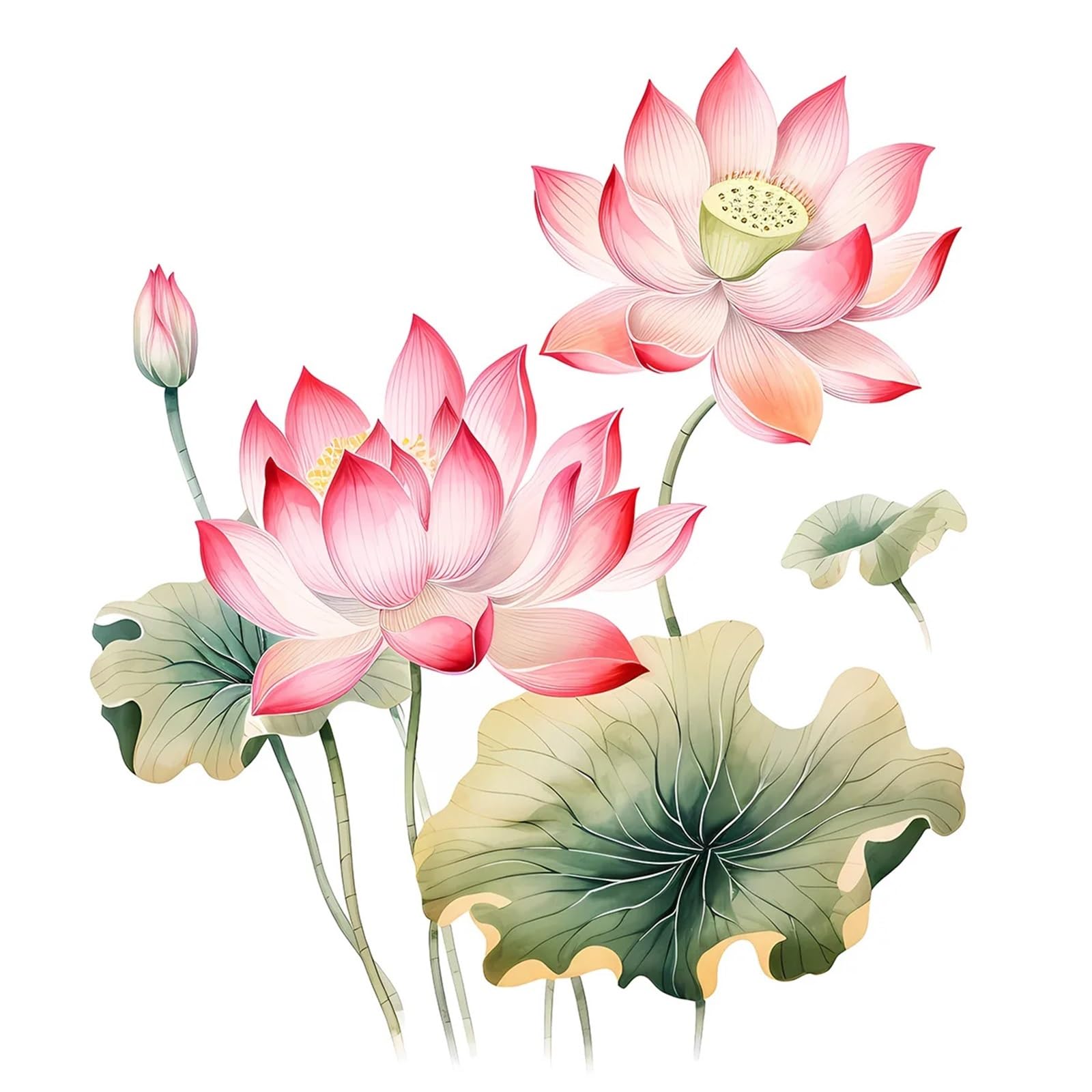 Flower Wall Stickers Wall Sticker for Bedroom