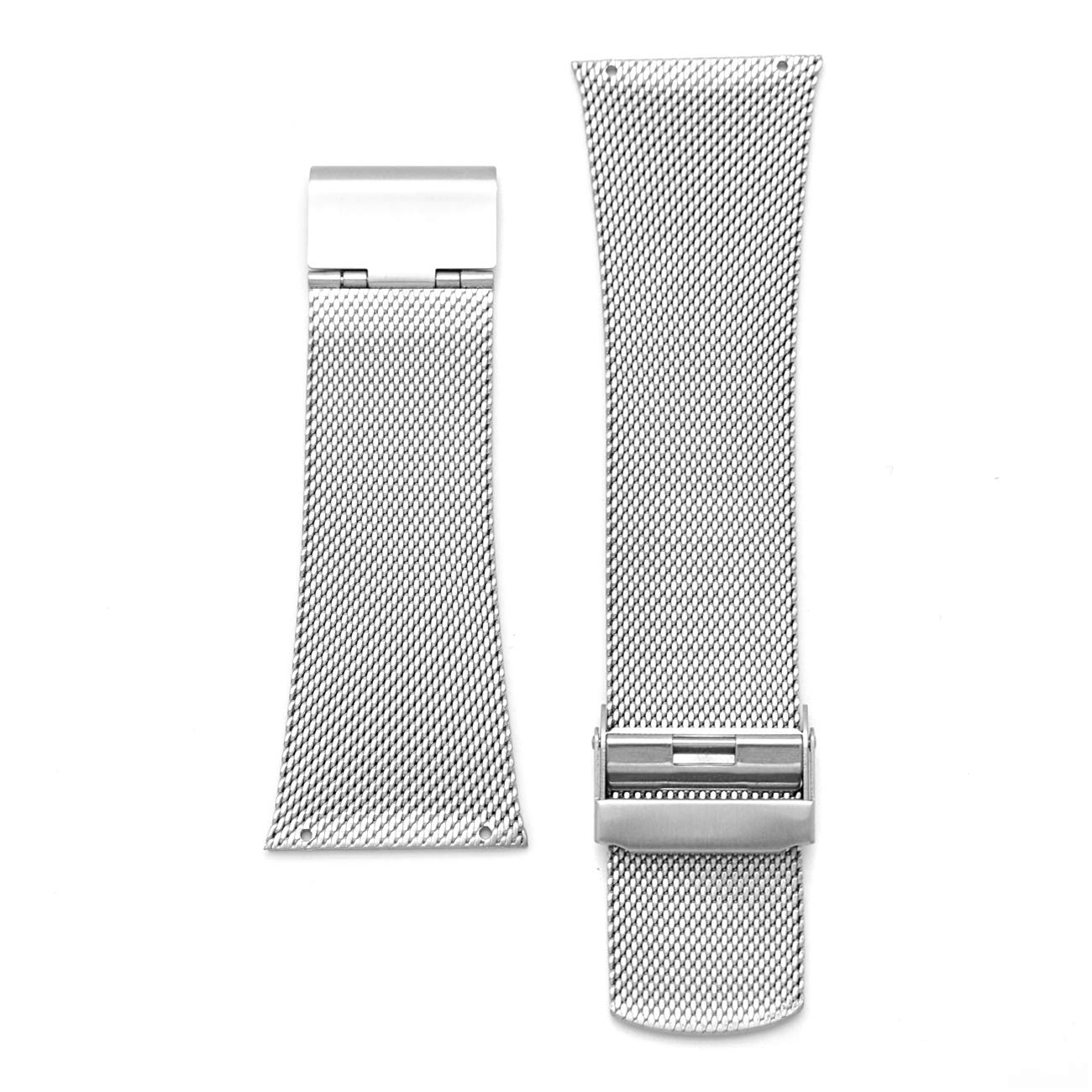 Theage - Cinturino di ricambio per orologio Skagen in acciaio INOX, 30 mm
