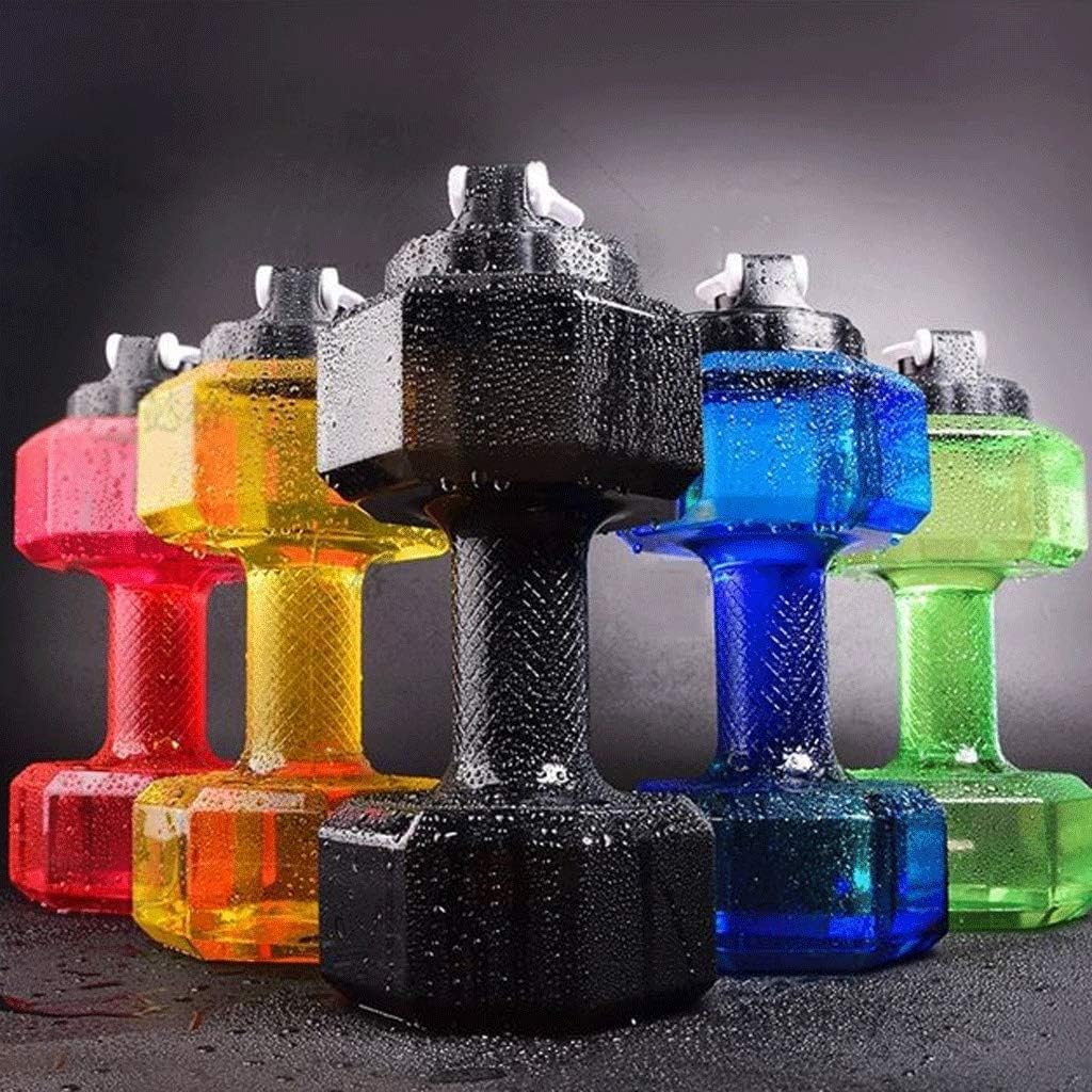 Manubrio, Set di manubri, set pesi, 2 pezzi, for sport all'aria aperta, campeggio, ciclismo, plastica, grande capacità, iniezione d'acqua