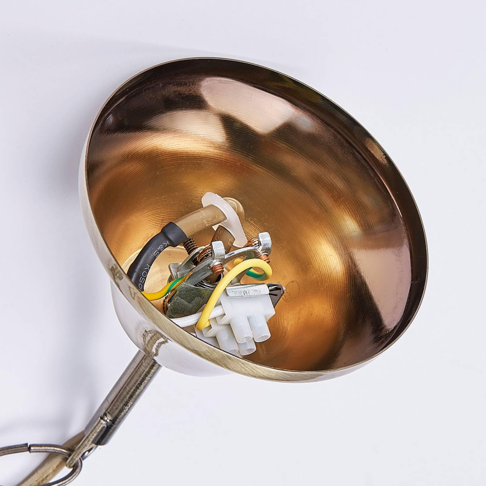 Lindby Kronleuchter Marnia (Retro, Vintage Antik) in Bronze aus Metall (8 flammig E14) - Pendelleuchte Hängelampe Lüster Lampe Deckenleuchte Deckenlampe Wohnzimmerleuchte