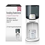 Baby Brezza Instant Baby Bottle Warmer - Fast Water Warmer Instantly Dispenses 24/7 in 3 Temperatures, White