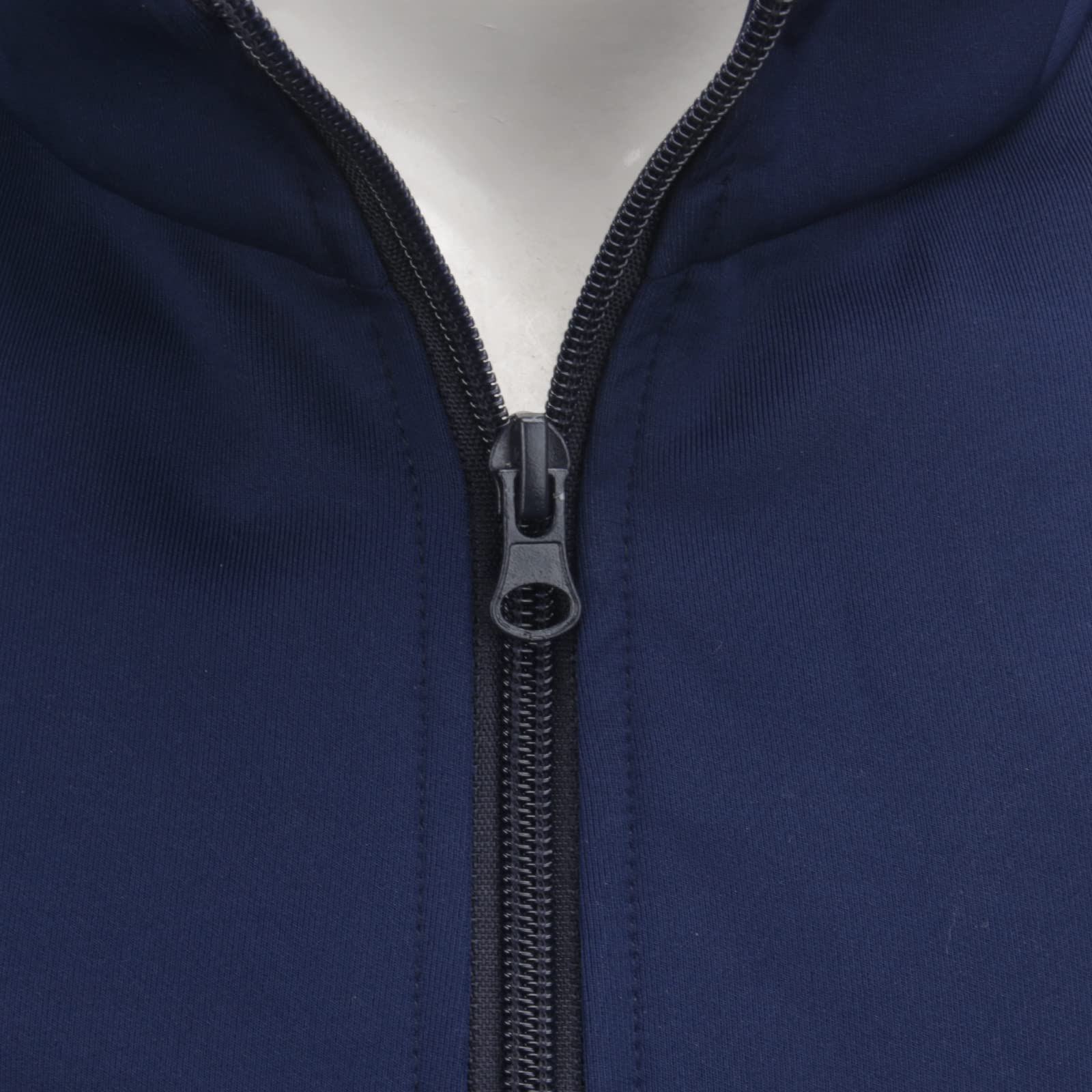Materuis Giacca da allenamento da calcio, leggera, per adulti, colore: blu