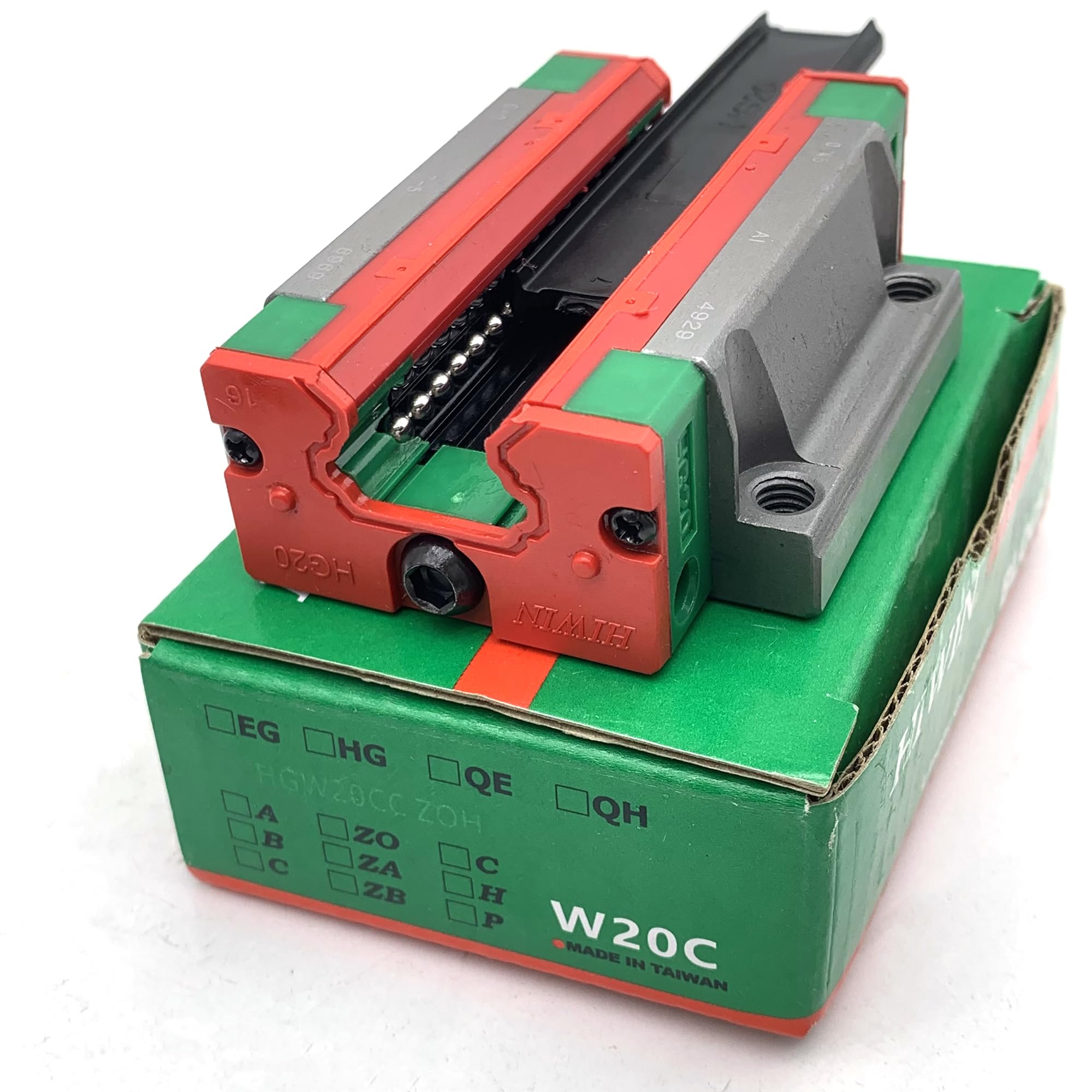 Industrial Linear Components HIWIN HGW20CC Linear Motion Block | Linear ...