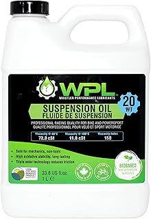 High Performance Bicycle Suspension Oil 1L - Premium Bike Oil for Shocks and Forks - Provides Extreme Lubricity and Smooth Compressions